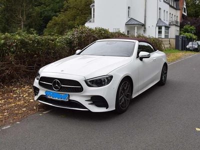 Gebraucht Mercedes E300 AMG line 258 PS (189 kW) 2021 Weiß Cabrio