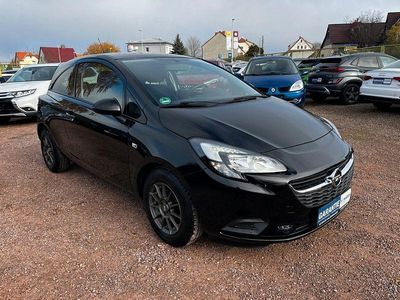 Gebraucht Opel Corsa Selection 90 PS (66 kW) 2017 Schwarz Limousine