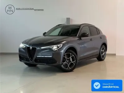 Gebraucht Alfa Romeo Stelvio Tech Edition 209 PS (153 kW) 2019 Grau SUV
