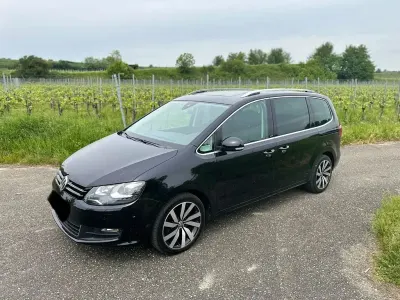 Gebraucht VW Sharan Allstar 184 PS (135 kW) 2016 Schwarz Van / Kleinbus