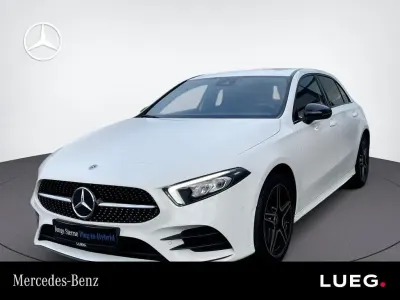 Brugt Mercedes A250 Night 218 HK (160 kW) 2022 Hvid Sedan