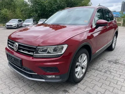 Gebraucht VW Tiguan Highline 190 PS (139 kW) 2019 Rot SUV
