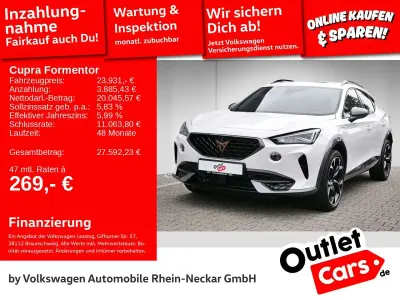 Gebraucht Cupra Formentor 150 PS (110 kW) 2023 Candy weiss SUV