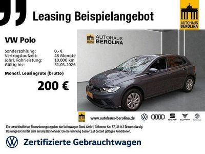 Grau Gebraucht 2025 VW Polo Life Kleinwagen | 19.444 € (Fairer Preis)