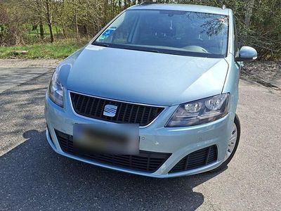 Usata Seat Alhambra 150 CV (110 kW) 2012 Blu Monovolume