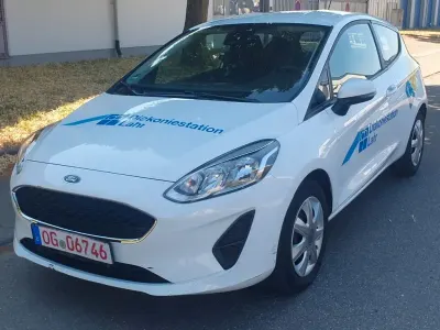 Gebraucht Ford Fiesta Trend 71 PS (52 kW) 2018 Weiß Kleinwagen