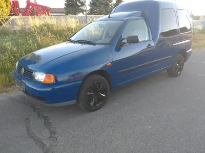 Gebraucht VW Caddy 75 PS (55 kW) 2003 Blau Van / Kleinbus