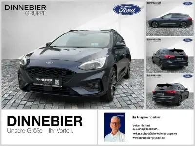 Gebraucht Ford Focus ST-Line X 160 PS (117 kW) 2020 Panther blau metallic Kombi