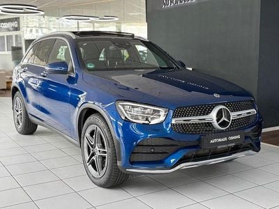 Usata Mercedes GLC400d AMG 330 CV (242 kW) 2021 Blu SUV
