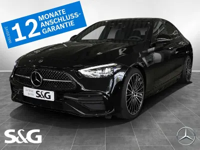 Gebraucht Mercedes C300 AMG 265 PS (194 kW) 2025 Metalliclack obsidianschwarz Limousine