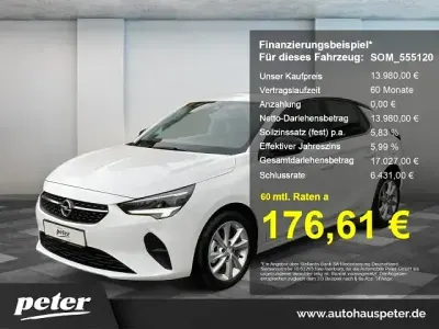 Gebraucht Opel Corsa Elegance 101 PS (74 kW) 2023 Arktis weiß (uni) Kleinwagen