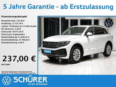 Oryxweiß perlmutteffekt Gebraucht 2025 VW Touareg Elegance SUV | 64.897 € (Fairer Preis)