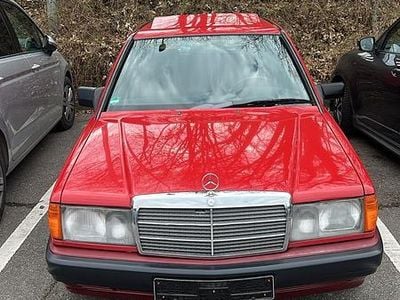 Usata Mercedes 190 118 CV (86 kW) 1989 Rosso Berlina