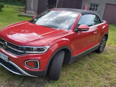 Gebraucht VW T-Roc Cabriolet Style 150 PS (110 kW) 2022 Rot Cabrio