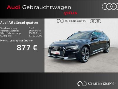 Mythosschwarz metallic Gebraucht 2024 Audi A6 Allroad Ambiente Kombi | 61.980 € (Etwas zu teuer)