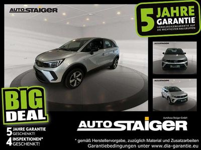 Gebraucht Opel Crossland Enjoy 110 PS (80 kW) 2023 Aluminium silber SUV