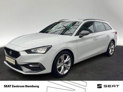 Gebraucht Seat Leon FR-Line 150 PS (110 kW) 2025 Glacial weiß metallic Kombi