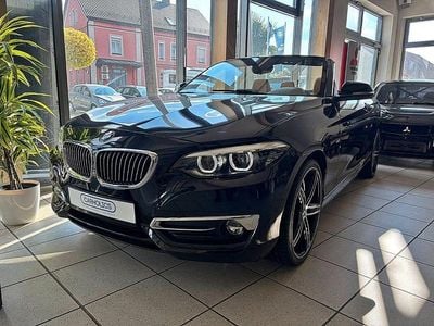 Gebraucht BMW 218 Luxury Line 136 PS (100 kW) 2018 Schwarz Cabrio