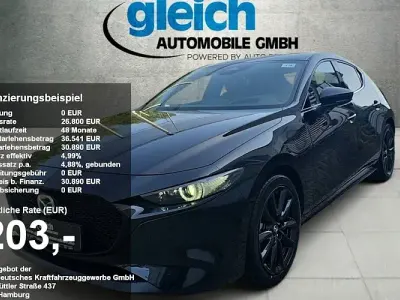 Używany Mazda 3 Takumi-Line 186 KM (136 kW) 2025 Czarny Hatchback