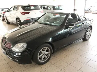 Gebraucht Mercedes SLK200 163 PS (119 kW) 2000 Schwarz Cabrio