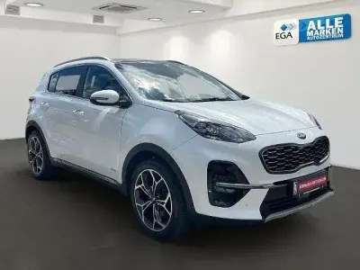 Używany Kia Sportage GT-Line 185 KM (136 kW) 2021 Biały SUV