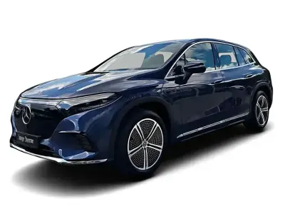 Gebraucht Mercedes EQS500 Electric Art 330 kW (449 PS) 2024 Blau SUV