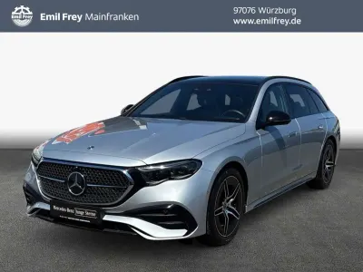 Gebraucht Mercedes E220 AMG line 197 PS (144 kW) 2025 Silber Kombi