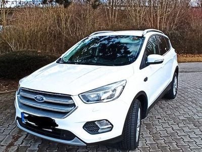 Gebraucht Ford Kuga Trend 150 PS (110 kW) 2019 Weiß SUV