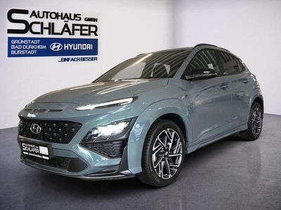Gebraucht Hyundai Kona N Line 120 PS (88 kW) 2021 Misty jungle / mic SUV