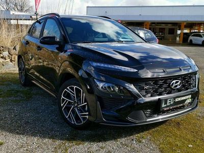 Gebraucht Hyundai Kona N Line 120 PS (88 kW) 2023 Schwarz SUV