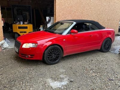 Rot Gebraucht 2007 Audi A4 Cabriolet Cabrio | 9.500 € (Fairer Preis)
