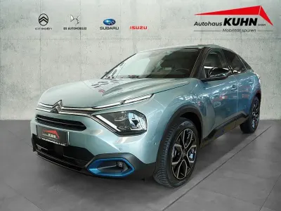 Używany Citroën e-C4 Shine 100 kW (136 KM) 2022 Niebieski Sedan/Limuzyna