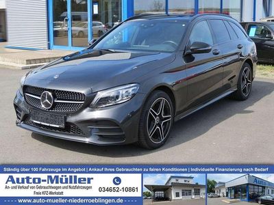 Usata Mercedes C300e AMG line 306 CV (225 kW) 2020 Grigio Station wagon