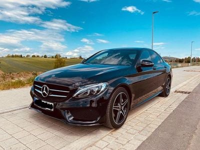 Gebraucht Mercedes C180 AMG 156 PS (114 kW) 2018 Schwarz Limousine