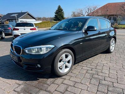 Gebraucht BMW 116 Sport Line 109 PS (80 kW) 2016 Schwarz Kleinwagen