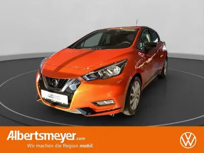 Gebraucht Nissan Micra N-Connecta 90 PS (66 kW) 2018 Orange Kleinwagen