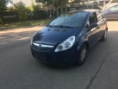 Gebraucht Opel Corsa 80 PS (58 kW) 2009 Blau Kleinwagen