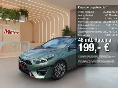 Gebraucht Kia ProCeed GT 204 PS (150 kW) 2024 Grün Kombi
