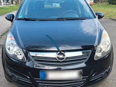 Gebraucht Opel Corsa Eco 70 PS (51 kW) 2011 Schwarz Kleinwagen