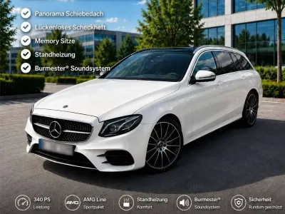Gebraucht Mercedes E400 AMG 340 PS (250 kW) 2018 Weiß Kombi