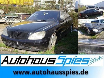 Obsidianschwarz Gebraucht 1999 Mercedes S500L Limousine | 990 €