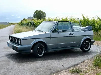 Gebraucht VW Golf Cabriolet 95 PS (69 kW) 1988 Blau Cabrio