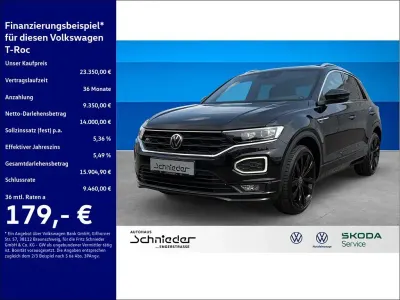 Gebraucht VW T-Roc Sport 150 PS (110 kW) 2020 Schwarz SUV