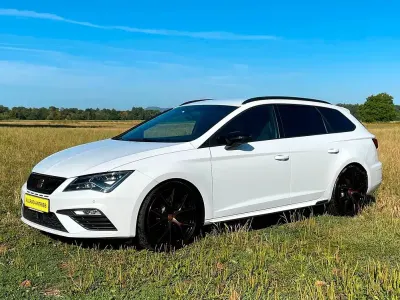 Gebraucht Seat Leon ST 4Drive 300 PS (220 kW) 2020 Weiß Kombi