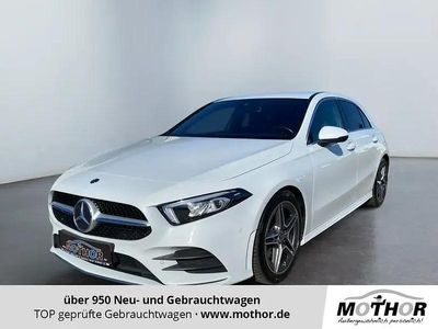 Brugt Mercedes A180 AMG line 116 HK (85 kW) 2019 Hvid Sedan