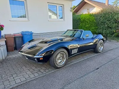 Gebraucht Corvette C3 300 PS (220 kW) 1969 Schwarz Cabrio