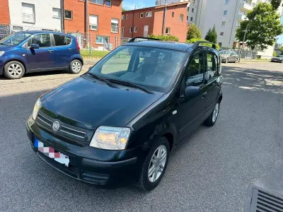 Gebraucht Fiat Panda Emotion 60 PS (44 kW) 2009 Schwarz Kleinwagen