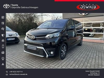Gebraucht Toyota Proace Verso Team 177 PS (130 kW) 2022 Graphitschwarz metallic Kombi
