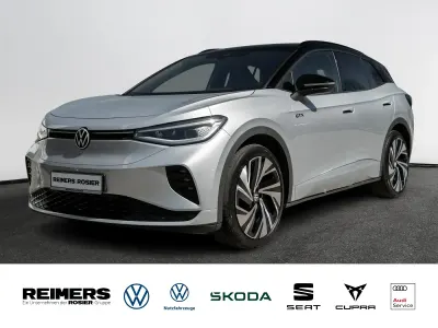 Gebraucht VW ID.4 GTX 219 kW (299 PS) 2023 Scale silver metallic schwarz SUV