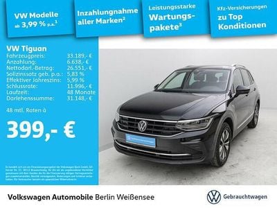 Gebraucht VW Tiguan Move 150 PS (110 kW) 2024 Deep black perleffekt SUV